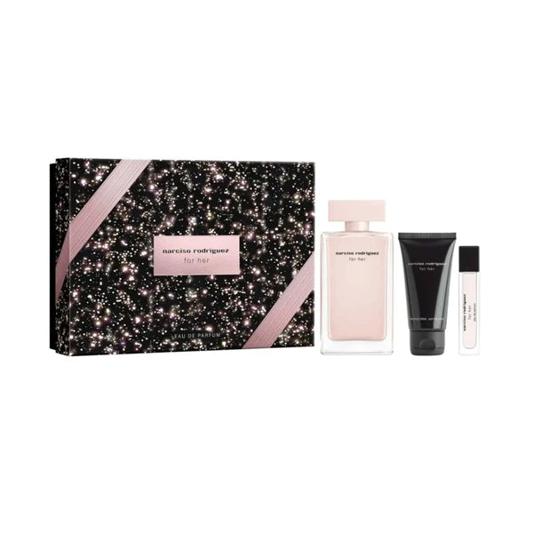 For Her Apa De Parfum 100ml + Apa De Parfum 10ml + Body Lotion 50ml