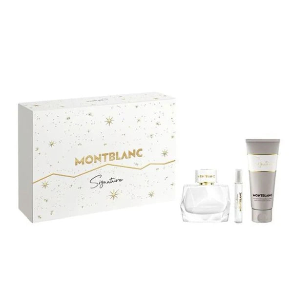 Signature Apa De Parfum 90ml + Apa De Parfum 7.5ml + Body Lotion 100ml