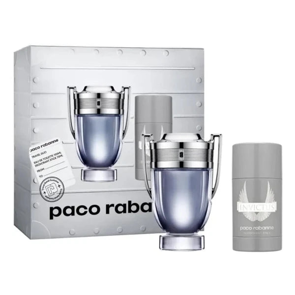Invictus Apa De Toaleta 100ml + Apa De Toaleta 10ml + Stick 75ml